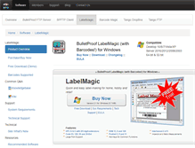 Tablet Screenshot of labelmagic.net